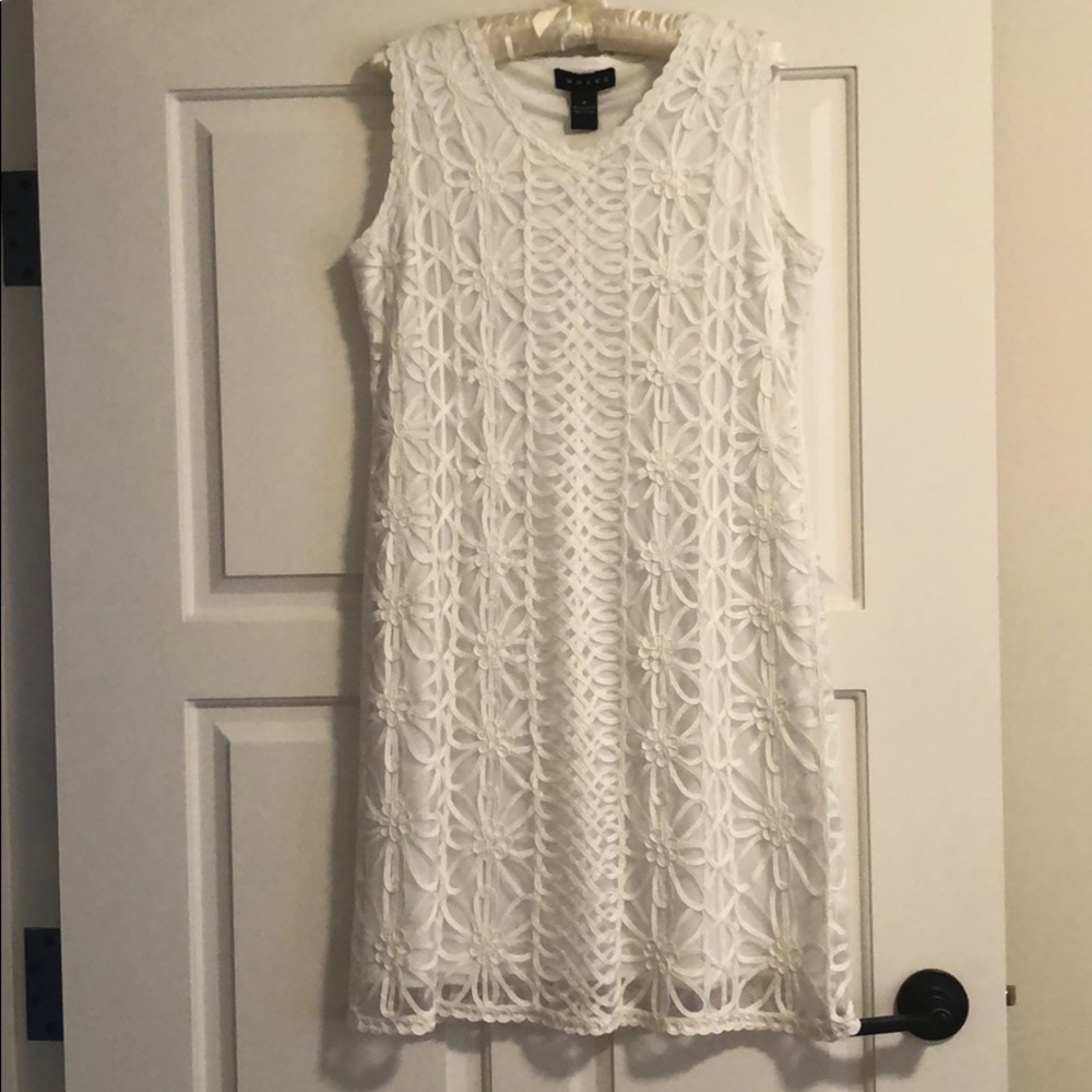 White boutique dress